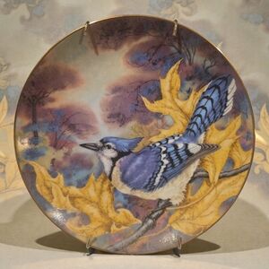 Southern Living Blue Jay Wall Plate